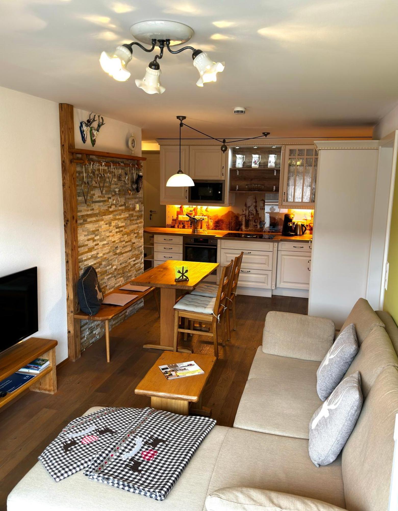 Ferienwohnung-Koenigsschloesser Füssen Dış mekan fotoğraf