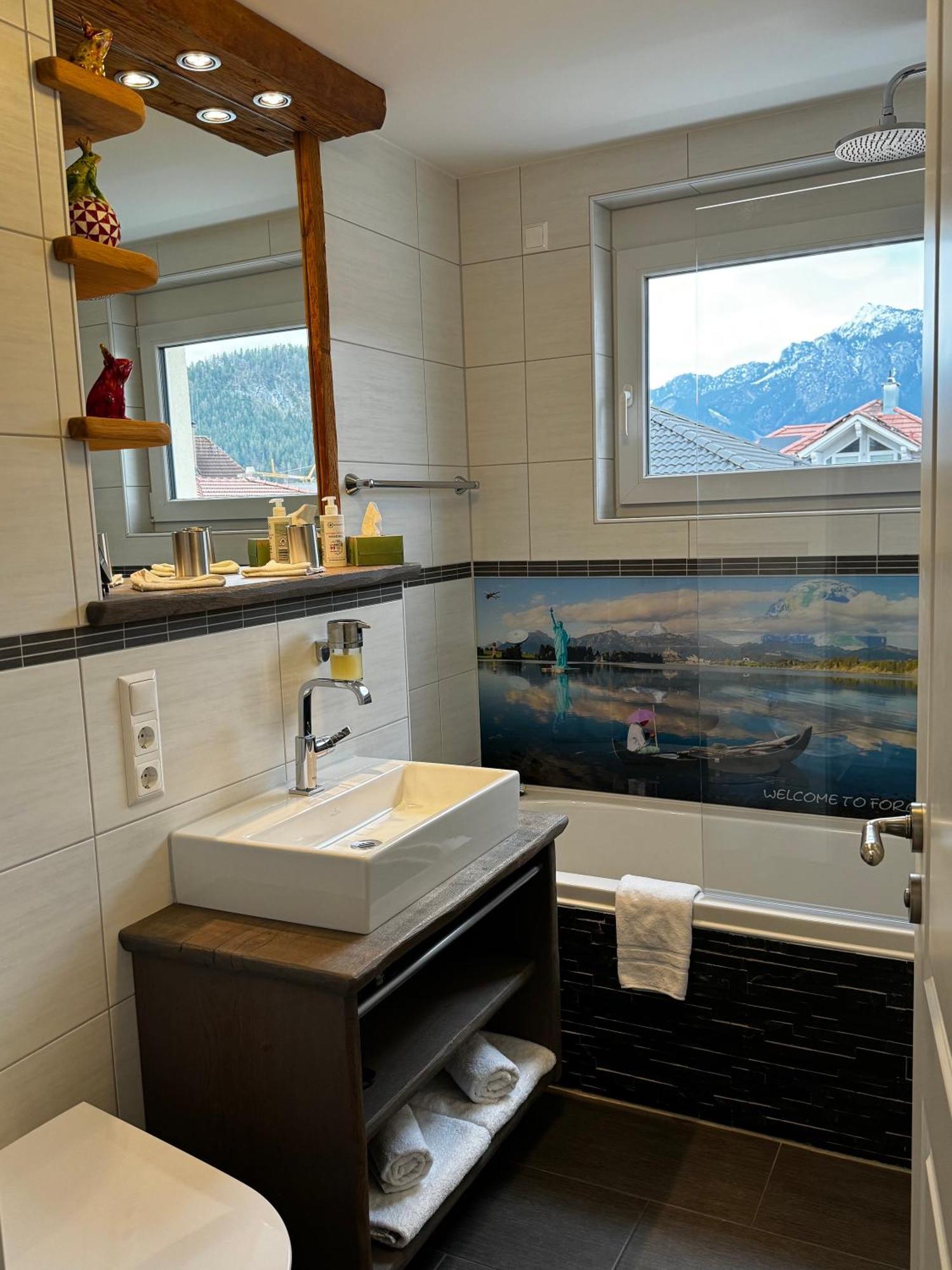 Ferienwohnung-Koenigsschloesser Füssen Dış mekan fotoğraf