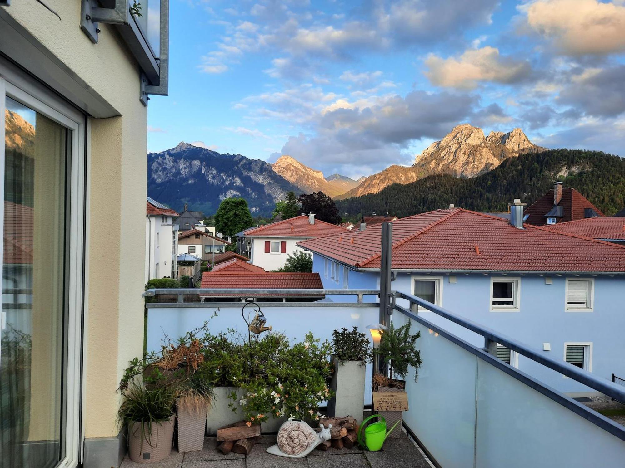 Ferienwohnung-Koenigsschloesser Füssen Dış mekan fotoğraf